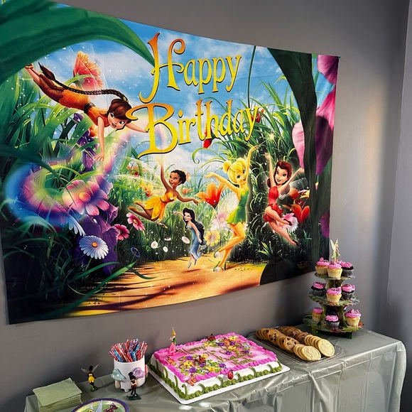 Tinker Bell/Fairy birthday decorations - Picture 1 of 4